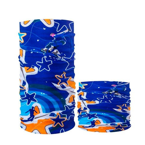 Баф бандана-трансформер, шарф из микрофибры, универсальный, принт Сноуборд №3 Киев - изображение 1