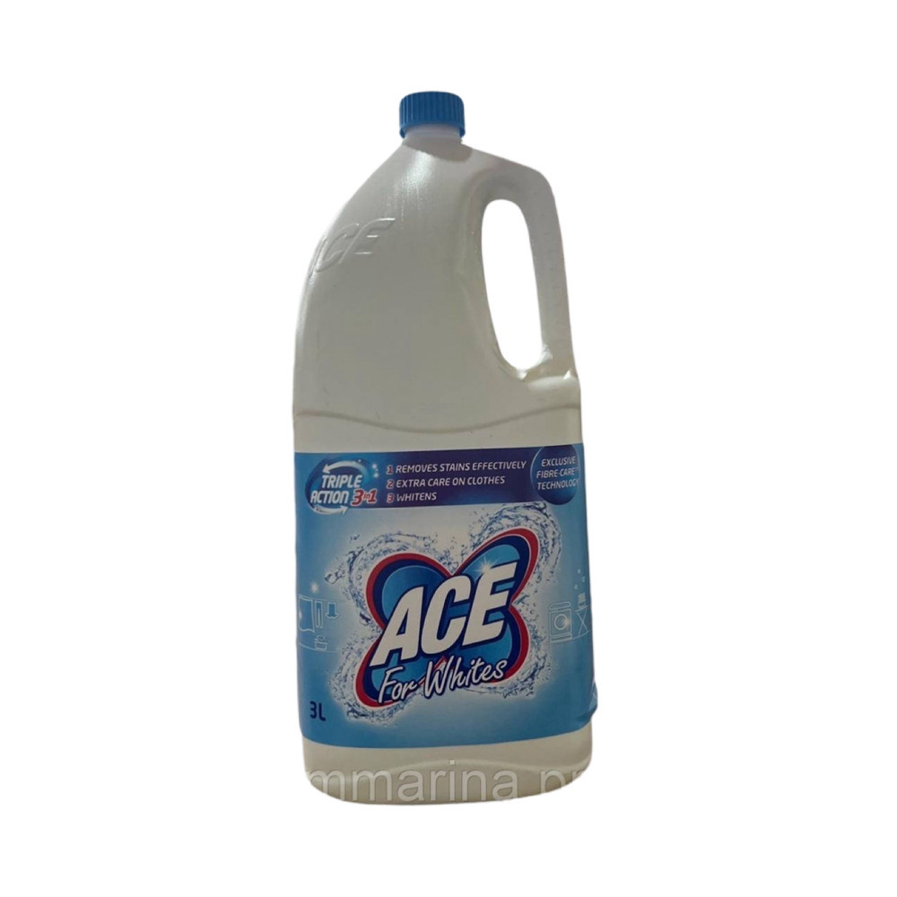 Універсальний очисник ACE LIQUID GEL candegina 2в1 білизна та підсилювач для прання 3 л Виноградов - изображение 1