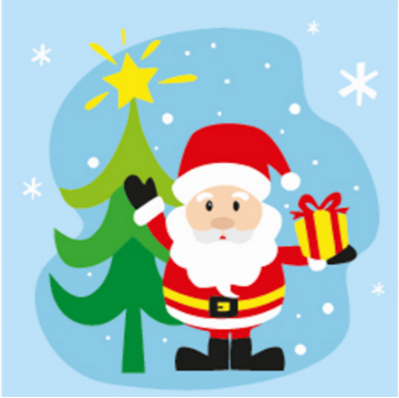 Картина за номерами 30*30 см 