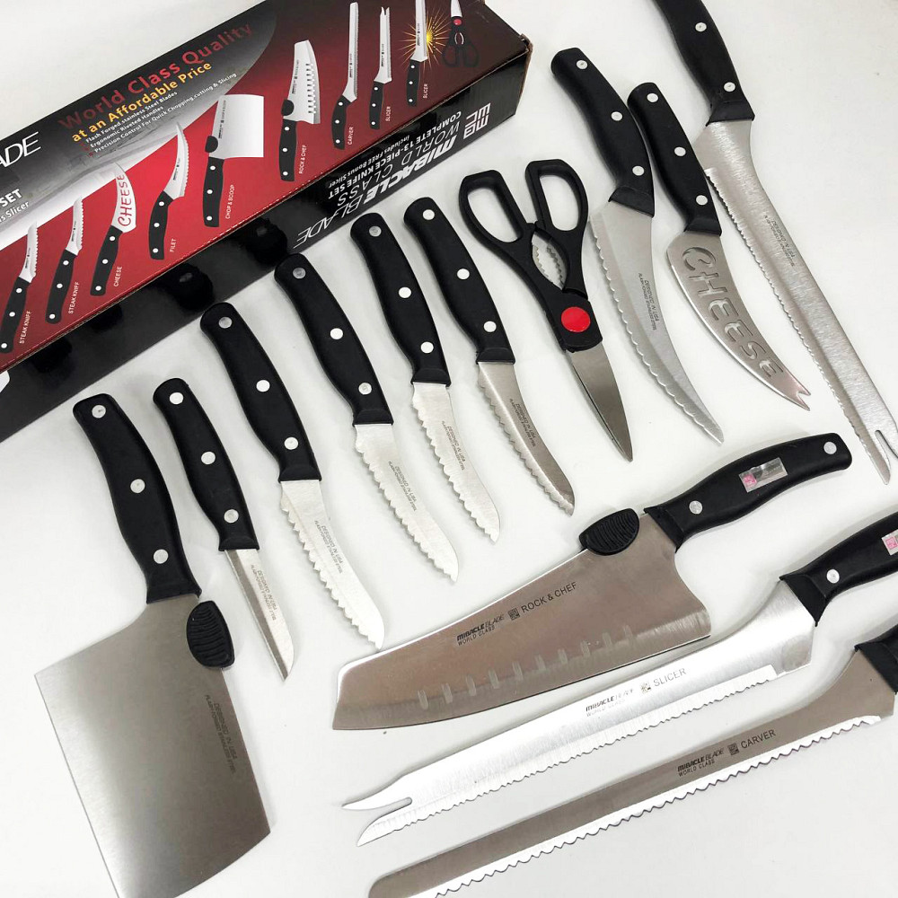 Кухонный нож универсальный, Набор ножей красивый и универсальный, Набор ножей для поваров KS-31 Львов - изображение 17