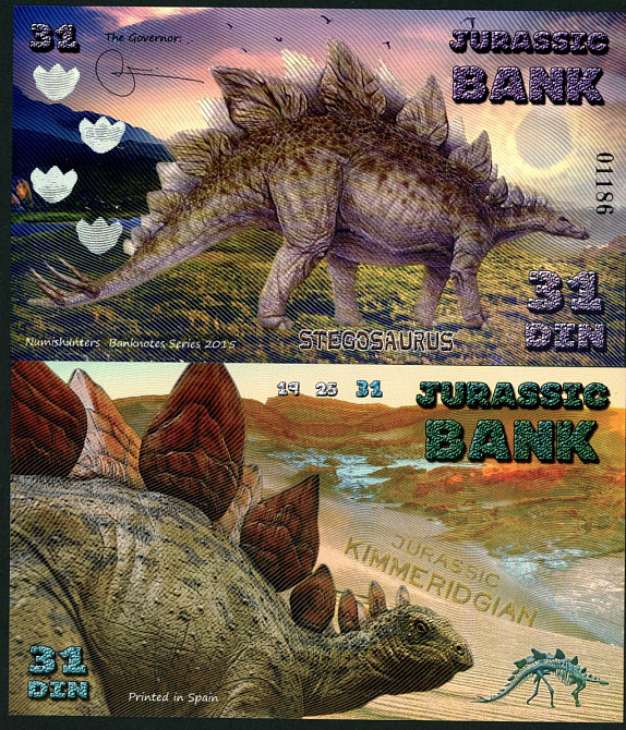 Фентезі Jurassic Bank 31 DIN 2015р ПОЛІМЕР Полтава - фото 1