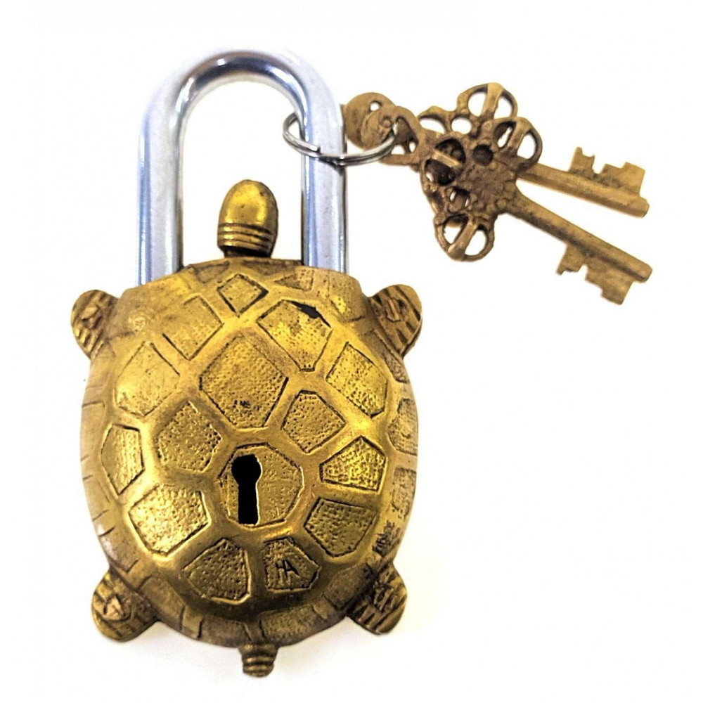 Замок навесной бронза Черепаха Киев - изображение 1