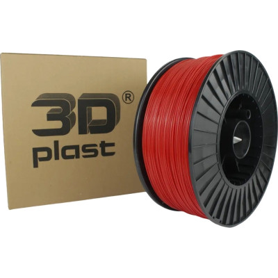 Пластик для 3D-принтера 3Dplast PLA 1.75мм, 3кг, red (3DPLA1753RED) Вінниця - фото 1