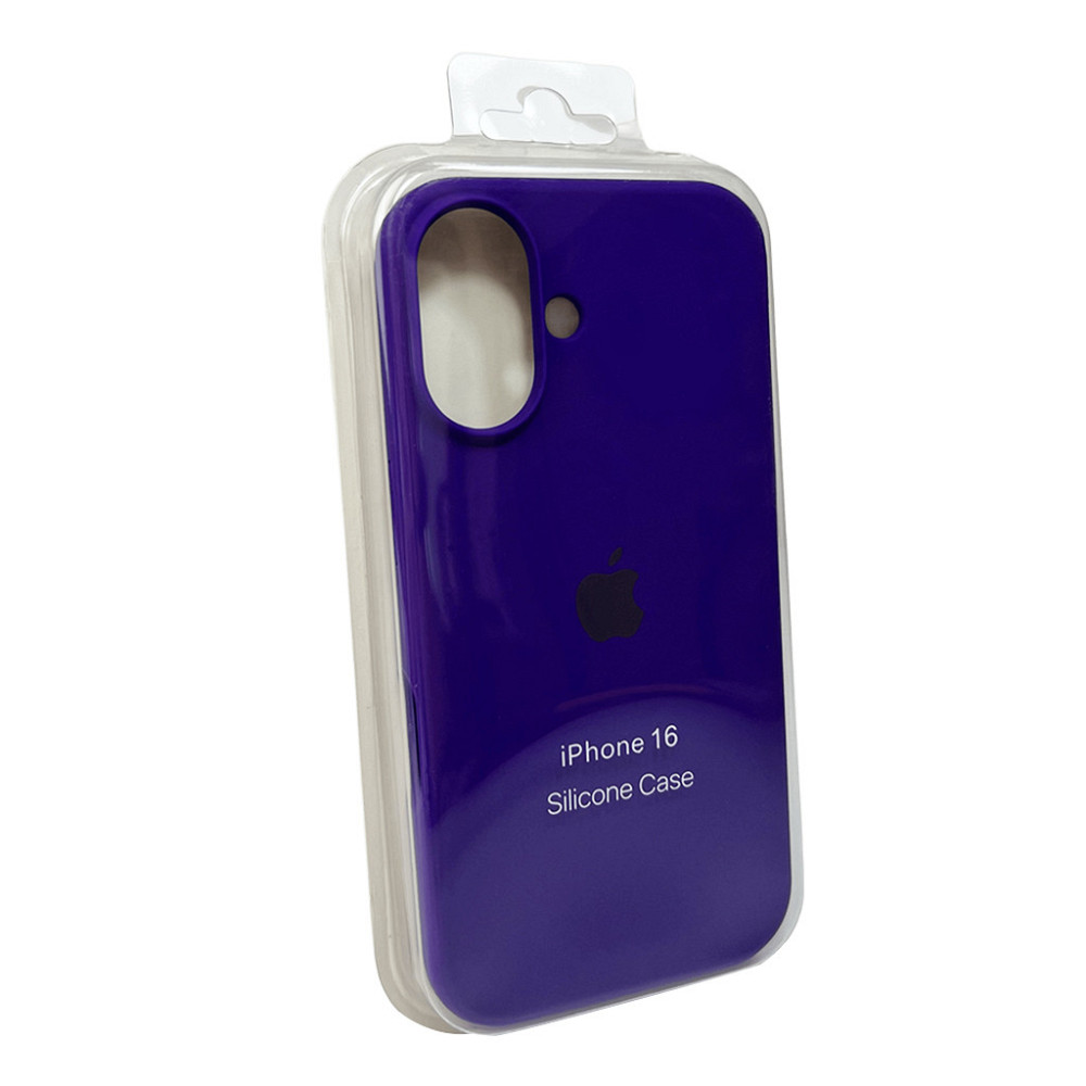 Чохол для смартфона Silicone Full Case AA Open Cam for Apple iPhone 16 22,Dark Purple Киев - изображение 7