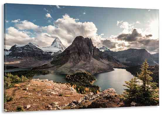 Картина холст у вітальню / спальню   Природа гір     MLP_72 ( 60х30см ) Київ