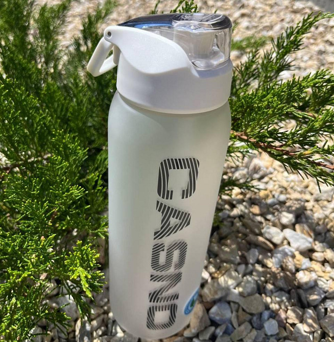 Пляшка для води CASNO 1000 мл KXN-1247 Біла Кам'янське - фото 3