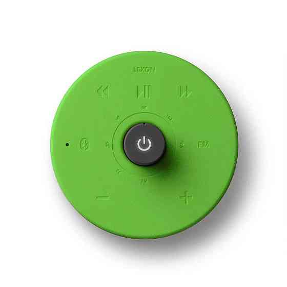 Bluetooth-динамік + радіо FM Lexon Hibi заряджання Micro-USB (Лайм) Вінниця