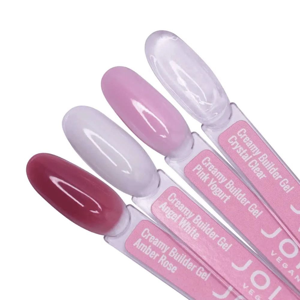 Моделирующий гель для ногтей Creamy Builder Gel 004 Pink Yogurt JOIA vegan 15 мл Киев - изображение 10