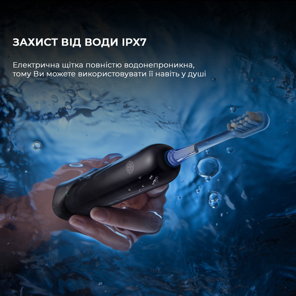 Зубна електрощітка Mova Fresh Black (ATB13A-BK) ( Black ) Харьков - изображение 18