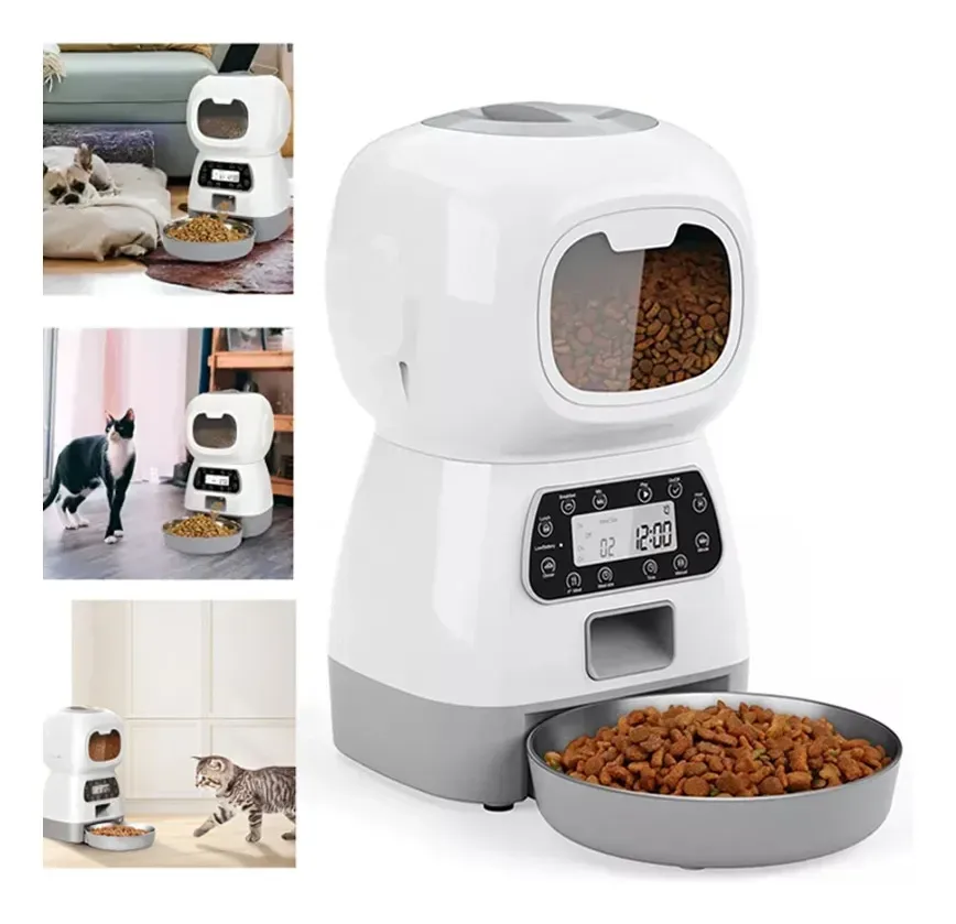 Умная автоматическая кормушка для кошек и собак 3.5л Киев - изображение 1