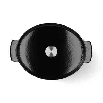 Гусятниця KitchenAid Cast Iron 30 см 5,6 л Чорна (CC006064-001) Вінниця