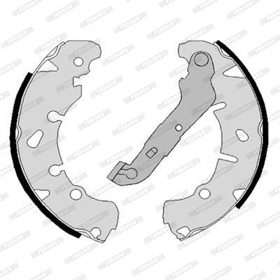 Гальмівні колодки FERODO FSB4186 Вінниця - фото 1