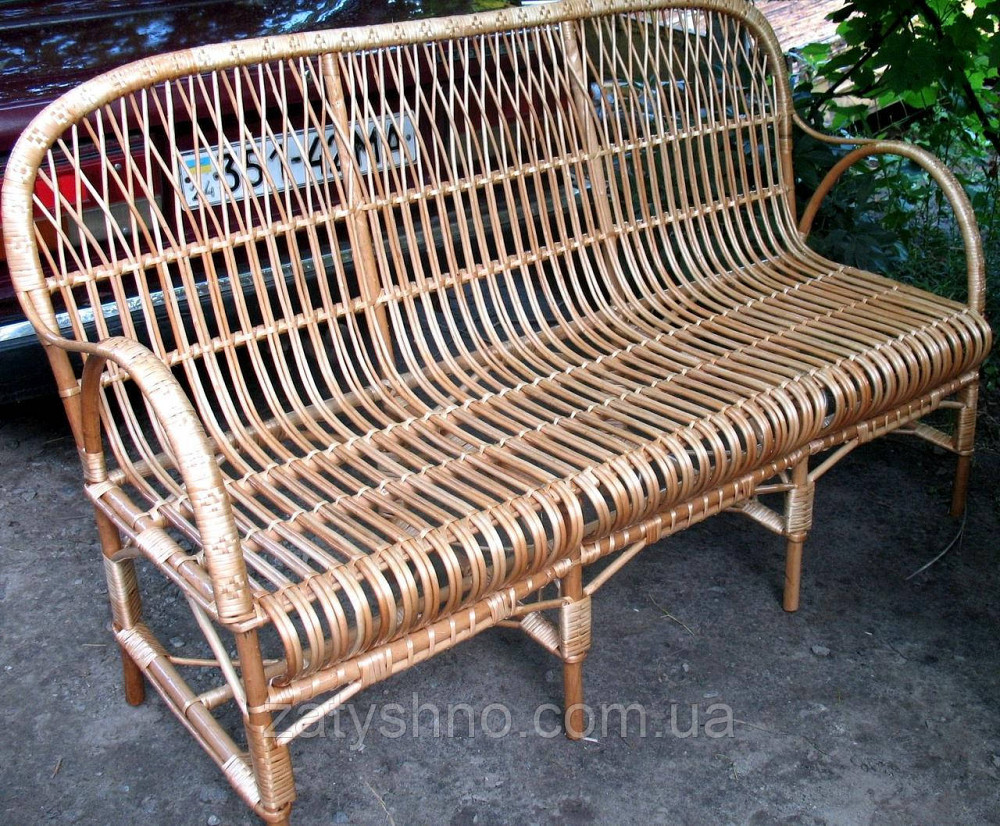 Кутовий плетений диван 5 місний Київ - фото 5