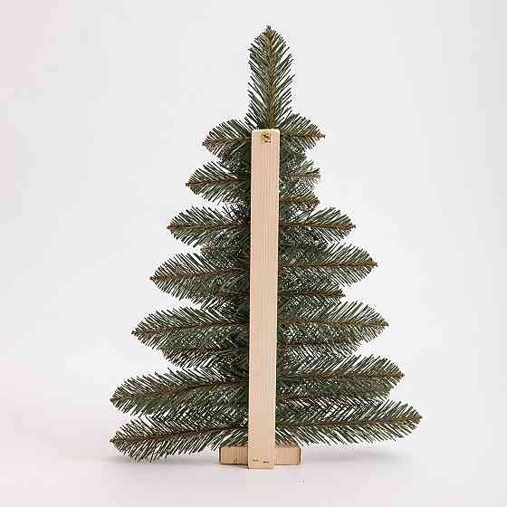 Lugi Штучна ялинка настінна Полонина 60 см на дерев'яній підставці SOK-M-V-1 Коломия