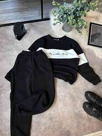 Жіночий стильний теплий костюм двійка трьохнитка на Флісі Одеса