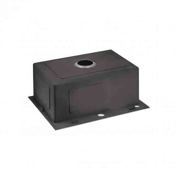 Кухонная мойка с нержавеющей стали Lidz H50*45 3.0/1.0 мм Brush с дозатором для моющего средства Киев