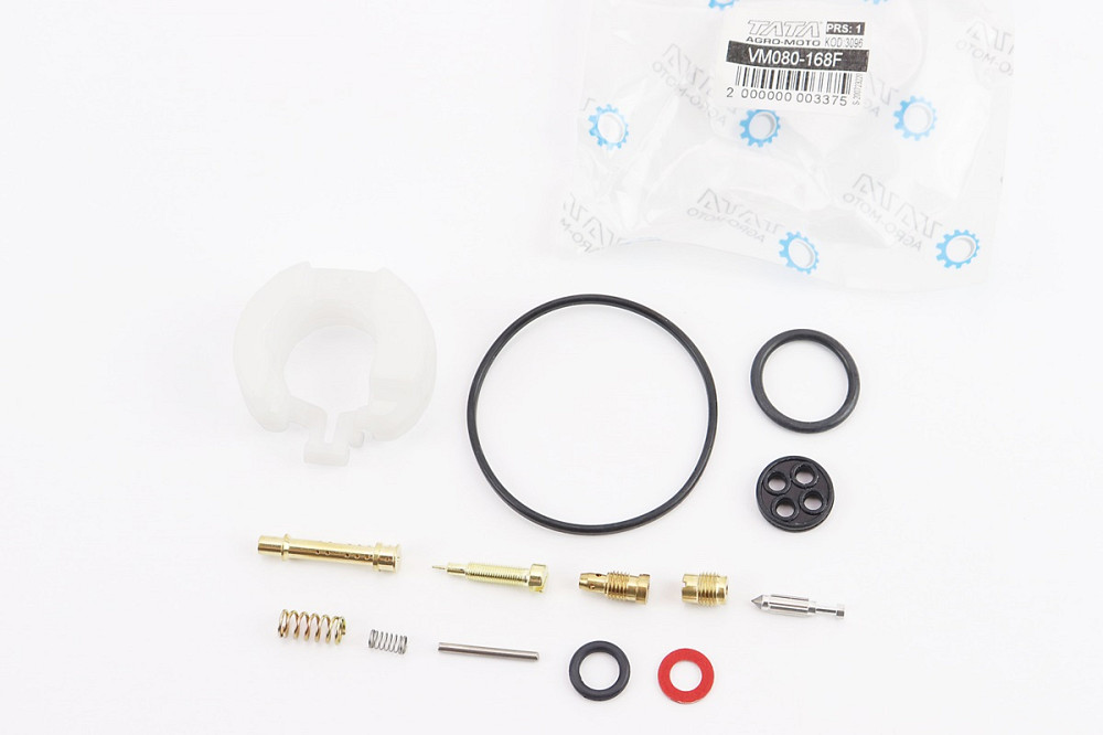 Ремонтний комплект карбюратора, 13 деталей+поплавок 168F/170F Київ - фото 1