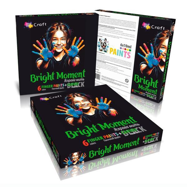 Набор для творчества ArtCraft Яркая момент черное полотно (5030-AC) Харьков - изображение 3