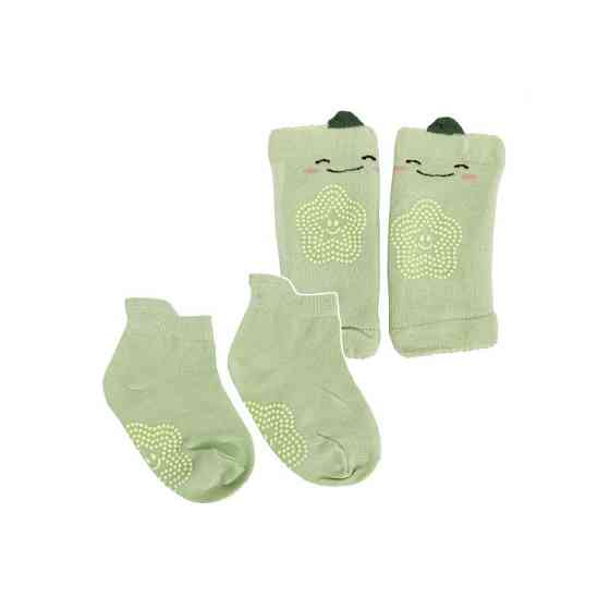 Дитячий набір наколінники і шкарпетки "Огірок" MGZ-0649(Green) Вінниця
