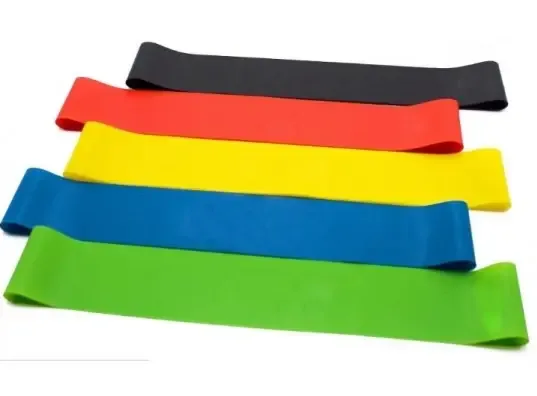 Резинки для фитнеса 30см, универсальный тренажер, 5 резинок, Резинки для йоги, Резинки для пилатеса Коломия