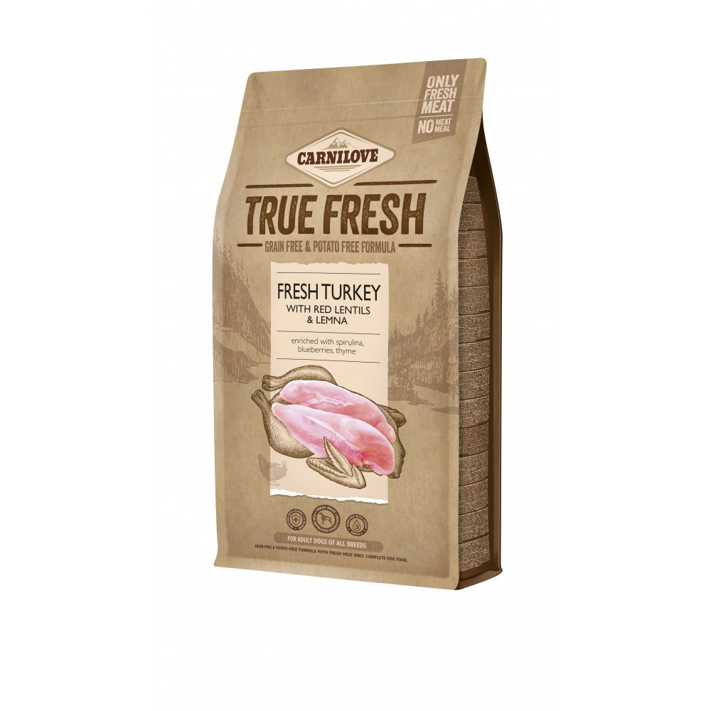 Сухий корм Carnilove True Fresh для дорослих собак всіх порід, з індичкою, 1,4 кг Вінниця - фото 1