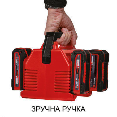Зарядний пристрій для акумуляторів інструменту Einhell 18V 2x2 Power X-Quattrocharger 4A, PXC (4512102) Вінниця - фото 2
