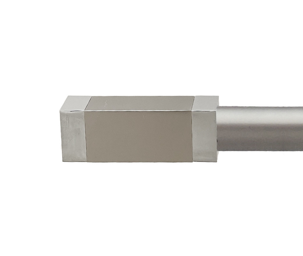 Закінчення для карнизу Orvit КВАДРО 25 мм САТИН - ХРОМ Львов - изображение 1