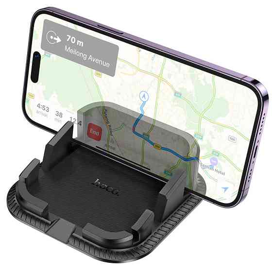 Автотримач для телефона HOCO H39 Cheetah dashboard car holder Black Київ