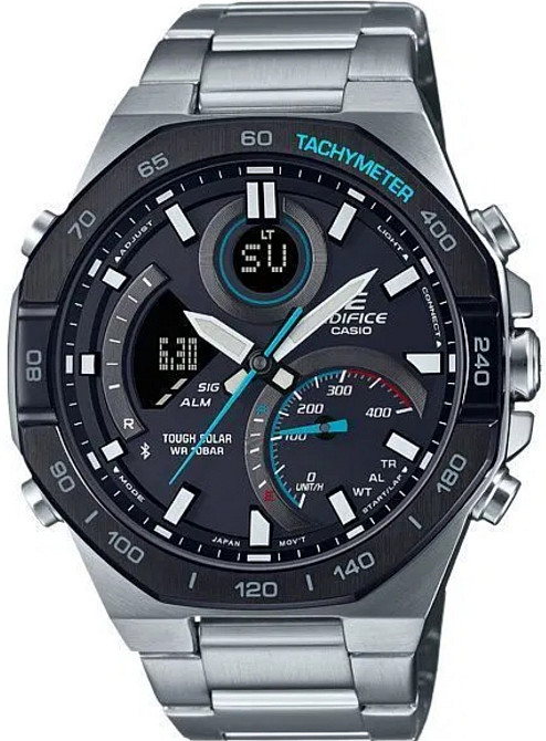 Часы: Casio ECB-950DB-1A ! Оригінал! Гарантія два роки! Київ - фото 1