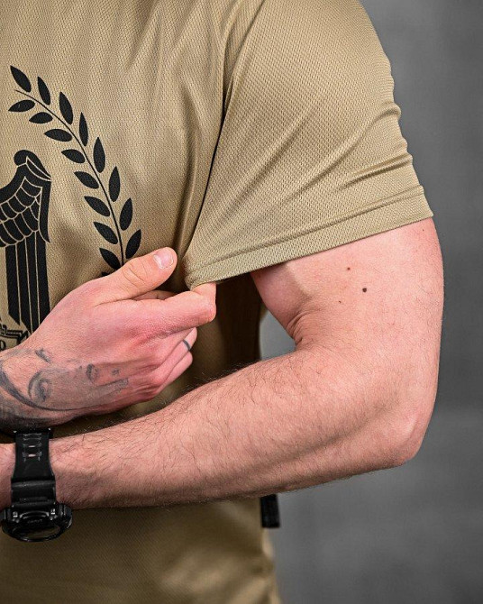 Тактическая потоотводящая футболка OBLIVION  Орел coyot ДЛ7055 Одесса - изображение 4