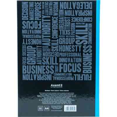 Канцелярська книга Axent Colors А4, 80 аркушів, клітинка, блакитна (8421-05-A) Вінниця