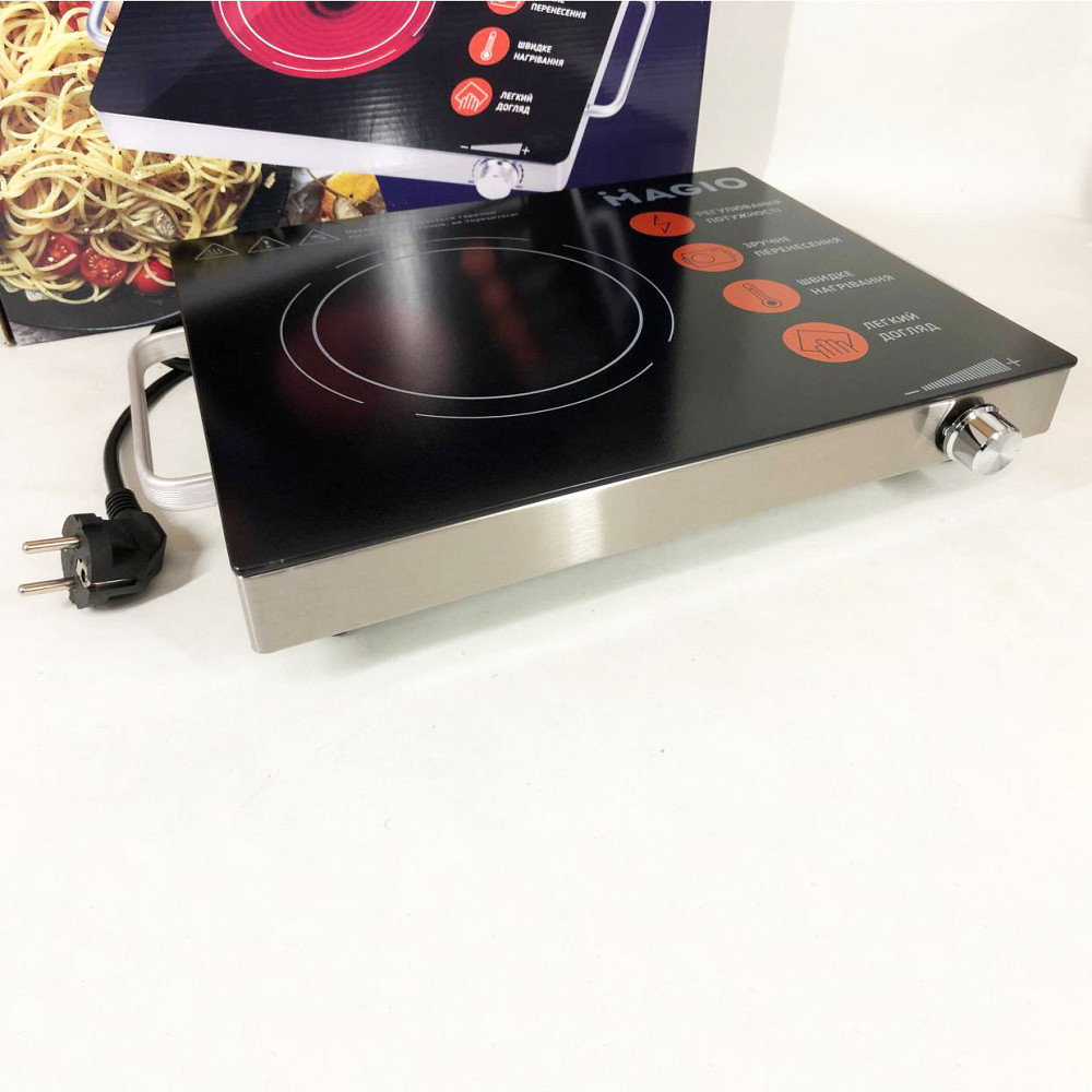 Електричні електроплити, Зручна плита для кухні, Переносна електрична кухонна плита IT-24 Львів - фото 2