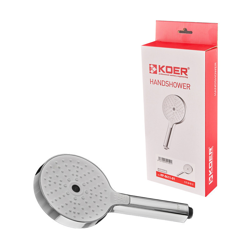 Лійка для душу Koer KP-0411-01 3 функції (Колір хром) (KR5415) ( 36100 ) Харьков - изображение 3