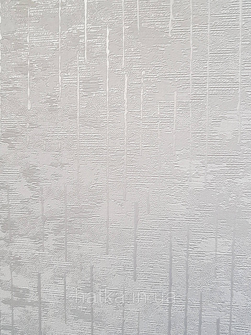 Шпалери метрові вінілові на флізеліні Sintra Structure під штукатурку зелені зі смужкою з глянцем 524053 Київ - фото 2