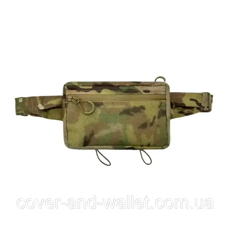 Тактическая сумка бананка на пояс или через плечо с велкро Мультикам Cordura 1000den Киев - изображение 1