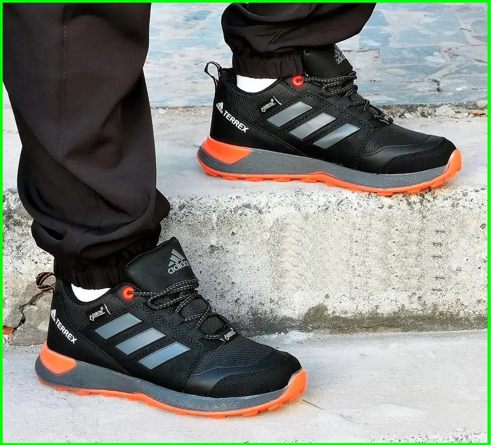 Термо Кроссовки Adidas Terrex Мужские Черные Адидас Терекс Еврозима Gore-Tex (размеры: 42) Днепр - изображение 10