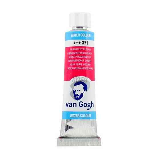 Фарба акварельна Van Gogh (371) Перм. червоний темний туба 10 мл Royal Talens Київ