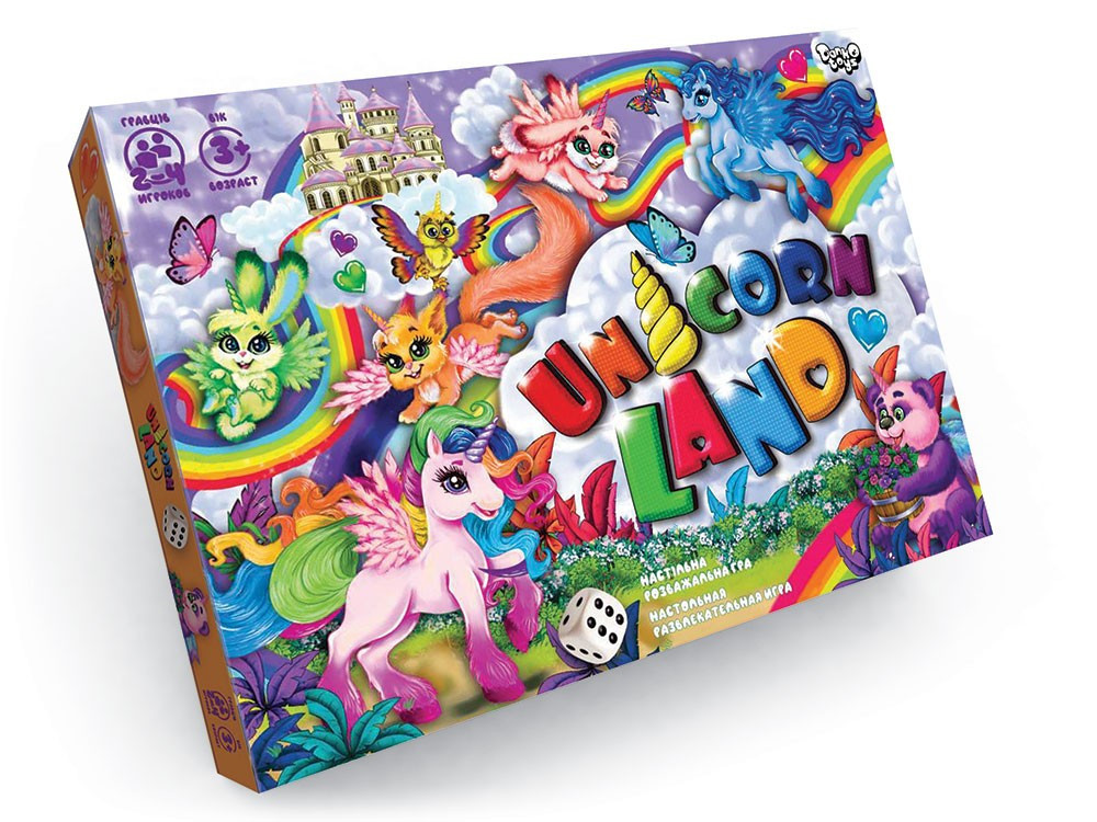 Настільна розважальна гра "Unicorn Land" (20), шт Київ - фото 1