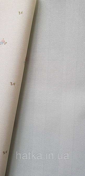 Шпалери вінілові на флізеліні гарячого тиснення DUKA Selective1.06х10 смуги світло-бірюзові матові DK32452-3 Київ - фото 1