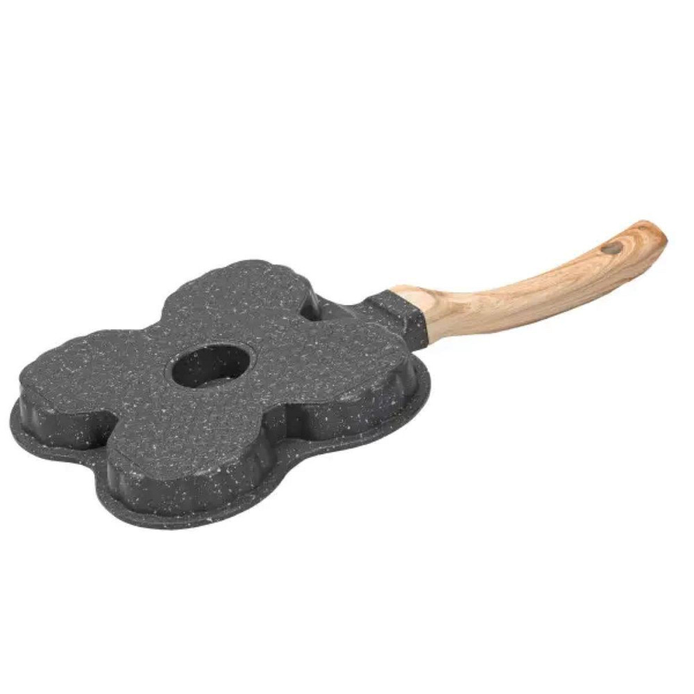 Сковорода антипригарна на 4 секції для оладок і яєць Київ - фото 4