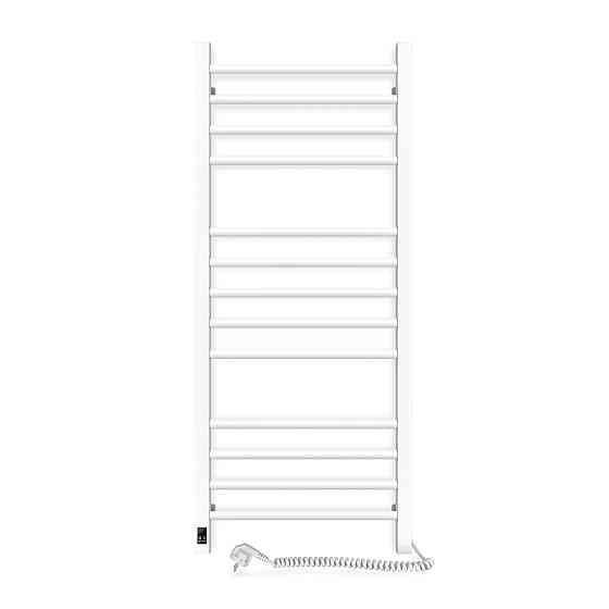 Рушникосушка електрична Navin Класик Квадро 500х1200 Sensor права, біла Київ