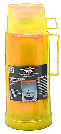 Термос STENSON MT-0215 1000 мл жовтий Київ - фото 1