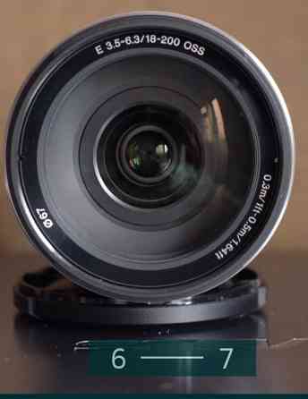 Об'єктив: SONY 18-200mm. F/3.5-6.3 для камер NEX (SEL18200,AE) Київ