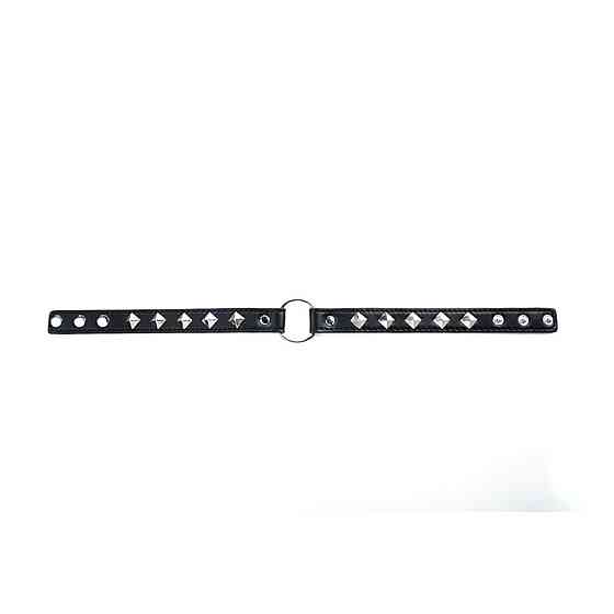 Ошейник Fantasy Adjustable collar с металлическими шипами, регулируемый Sex Aura Киев