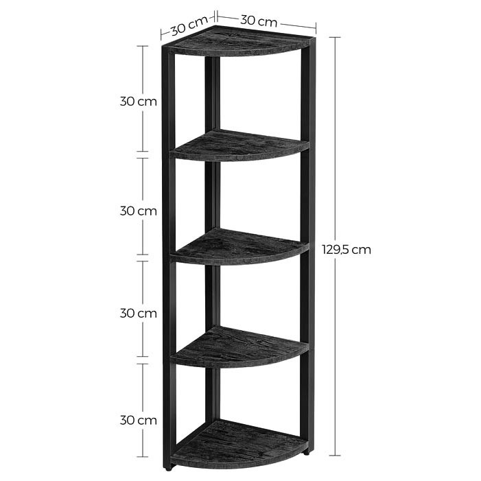 Стеллаж угловой 