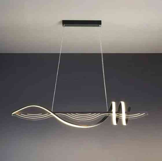 Светодиодная люстра Меч PJ910 (100см) Черная Киев