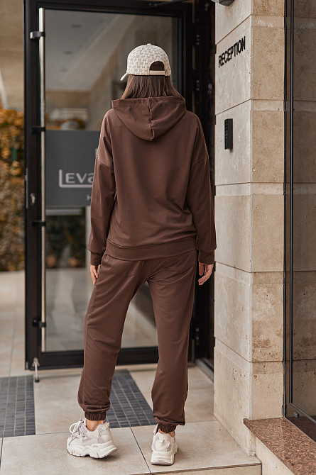 Спортивный костюм худи и джогеры Dante 54-56, Шоколадный Киев - изображение 2