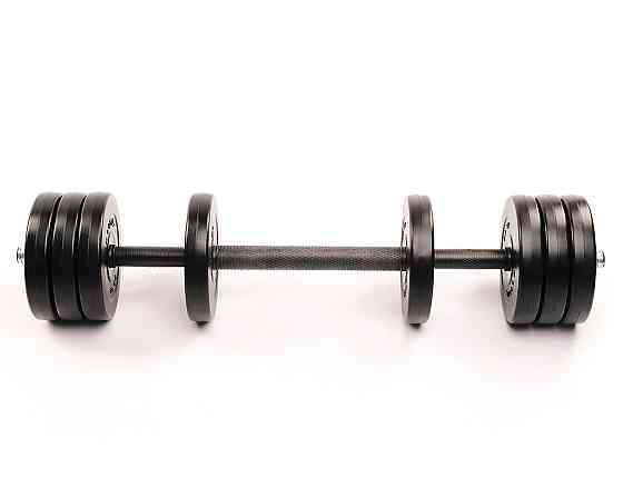 Гантелі Elitum 2х11кг + подовжувач грифа для штанги Київ