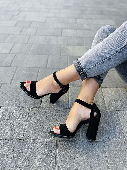 Nivelle Босоніжки жіночі NIVELLE 1894/9510-9544 чорні (літо, замша натуральна) (3708) 35-39 Коломия - фото 2