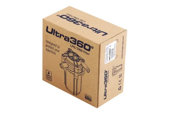 Фильтр ГБО паровой фазы с отстойником 12/12мм Alex Ultra360° полиэстер Винница